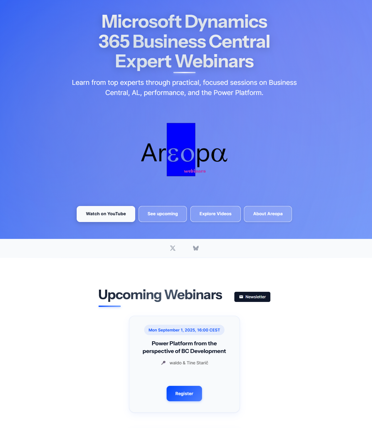Areopa Website - New Design